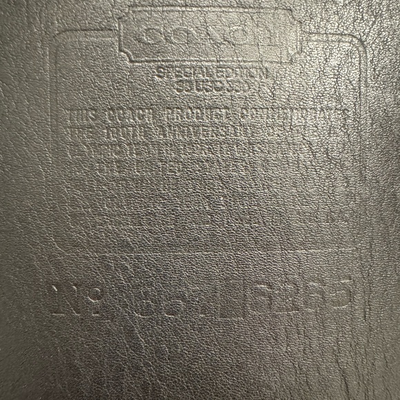 Vintage Coach | Special Edition Olympics Team Bag I Black - Picture 7 of 9